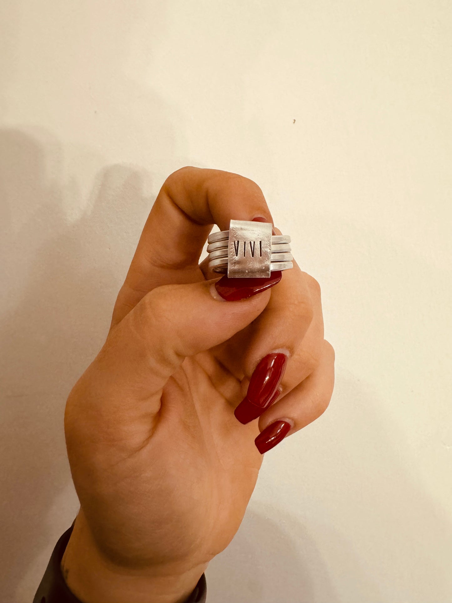 Anello giro in alluminio