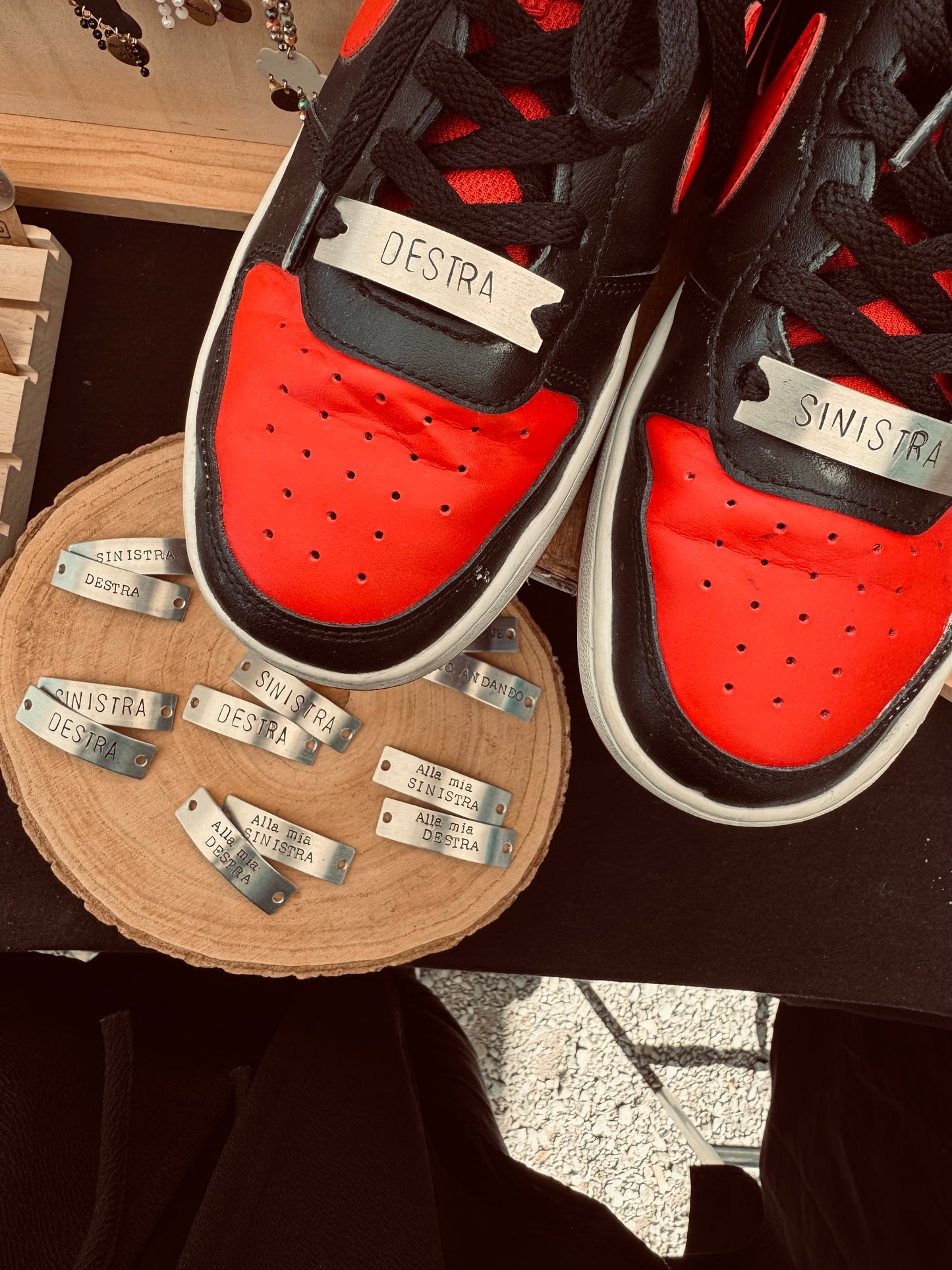 Targhette per scarpe