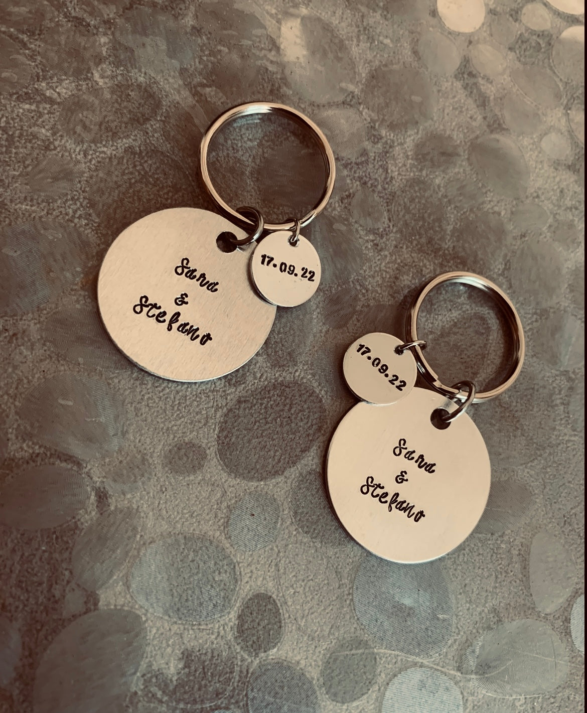 Coppia di portachiavi "Love"